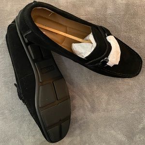 Alfani Suede Slip-On Drivers